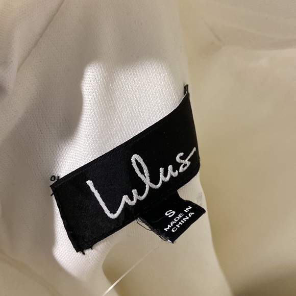 Lulus white open back skate dress - Picture 3 of 3